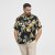 North Latitude Shirt Short Sleeve Printed Allover Black - Ingek - Ingek 2XL-10XL