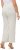 Ulla Popken Layered Chiffon Wide Leg Pants White - Női Farmer & Nadrágok Nagy Méretekben – Plus Size - 