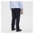 North Latitude Dress Pants Elastic Waist Navy Blue - Nadrág - Nagyméretű Férfi Nadrág