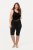 Ulla Popken Stretch Knit Bike Shorts Black - Ulla Popken - Ulla Popken Plus-Size Ruházat