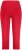 Ulla Popken Basic Stretch Knit Capris Red - Női Farmer & Nadrágok Nagy Méretekben – Plus Size - 