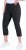 Ulla Popken Stretch Basic Bengaline Capri Pants Black - Női Farmer & Nadrágok Nagy Méretekben – Plus Size - 