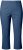 Ulla Popken Stretch Basic Bengaline Capri Pants Denim Blue - Női Farmer & Nadrágok Nagy Méretekben – Plus Size - 