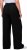 Ulla Popken Viscose Crinkle Drawstring Elastic Waist Pants Black - Női Farmer & Nadrágok Nagy Méretekben – Plus Size - 
