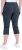Ulla Popken Bengaline Elastic Waist Stretch Capri Pants Navy Blue - Női Farmer & Nadrágok Nagy Méretekben – Plus Size - 