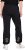 Ulla Popken Zip Off Reflective Detail Funtional Powerstretch Pants Black - Női Farmer & Nadrágok Nagy Méretekben – Plus Size - 