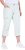Ulla Popken Stretch Cotton Cargo Crop Pants Snow White - Női Farmer & Nadrágok Nagy Méretekben – Plus Size - 