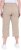 Ulla Popken Stretch Cotton Cargo Crop Pants Beige - Női Farmer & Nadrágok Nagy Méretekben – Plus Size - 