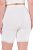 Ulla Popken Lace Hem Stretch Viscose Knit Bicycle Length Lounge Shorts White - Női Farmer & Nadrágok Nagy Méretekben – Plus Size - 