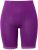 Ulla Popken Lace Hem Stretch Viscose Knit Bicycle Length Lounge Shorts Purple - Női Farmer & Nadrágok Nagy Méretekben – Plus Size - 