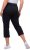 Ulla Popken Mony Stretch Capri Pants Navy - Női Farmer & Nadrágok Nagy Méretekben – Plus Size - 