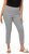 Ulla Popken Check Bengaline Slim Leg Sienna Fit Stretch Crop Pants Black - Női Farmer & Nadrágok Nagy Méretekben – Plus Size - 