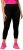 Ulla Popken Quick Dry Sport Crop Leggings Black - Női Farmer & Nadrágok Nagy Méretekben – Plus Size - 