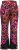 Ulla Popken Hyprar Rose Print Fully Lined Ski Pants Orange - Női Farmer & Nadrágok Nagy Méretekben – Plus Size - 