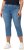 Ulla Popken Cropped Stretch Blend Mony Jeans Blue - Női Farmer & Nadrágok Nagy Méretekben – Plus Size - 
