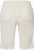 Ulla Popken Frayed Hemline Elastic Waistband Bermuda Shorts White - Női Farmer & Nadrágok Nagy Méretekben – Plus Size - 