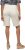 Ulla Popken Frayed Hemline Elastic Waistband Bermuda Shorts White - Női Farmer & Nadrágok Nagy Méretekben – Plus Size - 