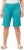 Ulla Popken Frayed Hemline Elastic Waistband Bermuda Shorts Bright Turquoise - Női Farmer & Nadrágok Nagy Méretekben – Plus Size - 