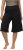 Ulla Popken Wide Leg Flared Bermuda Shorts Black - Női Farmer & Nadrágok Nagy Méretekben – Plus Size - 