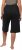 Ulla Popken Wide Leg Flared Bermuda Shorts Black - Női Farmer & Nadrágok Nagy Méretekben – Plus Size - 
