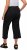 Ulla Popken Cropped Ruby Fit Pants Black - Női Farmer & Nadrágok Nagy Méretekben – Plus Size - 