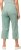 Ulla Popken Cropped Ruby Fit Pants Moss Green - Női Farmer & Nadrágok Nagy Méretekben – Plus Size - 