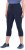 Ulla Popken Cropped High Waisted Leggings Navy - Női Farmer & Nadrágok Nagy Méretekben – Plus Size - 