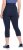 Ulla Popken Cropped High Waisted Leggings Navy - Női Farmer & Nadrágok Nagy Méretekben – Plus Size - 