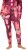 Ulla Popken Abstract Print Ski Leggings Red - Női Farmer & Nadrágok Nagy Méretekben – Plus Size - 