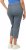 Ulla Popken Cropped Stretch Fit Mony Pants Light Sapphire - Női Farmer & Nadrágok Nagy Méretekben – Plus Size - 