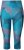 Ulla Popken Quick Dry Cropped Geometric Print Leggings Blue - Dzsekik - 