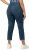 Ulla Popken Cropped Narrow Leg Jeans Blue Denim - Női Farmer & Nadrágok Nagy Méretekben – Plus Size - 