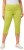 Ulla Popken Stretch Fit Raw Hem Capris Pistachio - Női Farmer & Nadrágok Nagy Méretekben – Plus Size - 