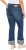 Ulla Popken Wide Cuff Stretch Fit Jeans Blue Denim - Női Farmer & Nadrágok Nagy Méretekben – Plus Size - 