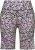 Ulla Popken Leopard Print Quick Drying Shorts Black - Női Farmer & Nadrágok Nagy Méretekben – Plus Size - 
