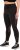 Ulla Popken Mesh Panel Leggings Black - Női Farmer & Nadrágok Nagy Méretekben – Plus Size - 