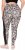Ulla Popken Leopard Print Quick Drying Leggings Black - Női Farmer & Nadrágok Nagy Méretekben – Plus Size - 