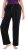 Ulla Popken Fleece Loungewear Pants Black - Női Farmer & Nadrágok Nagy Méretekben – Plus Size - 