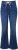Ulla Popken Patch Pocket Elastic Waist Jeans Denim Blue - Női Farmer & Nadrágok Nagy Méretekben – Plus Size - 