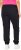 Ulla Popken Elastic Hem Stretch Fit Cargo Pants Black - Női Farmer & Nadrágok Nagy Méretekben – Plus Size - 