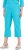 Ulla Popken Textured Elastic Waist Cropped Pants Deep Aqua - Női Farmer & Nadrágok Nagy Méretekben – Plus Size - 