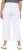 Ulla Popken Wide Leg Twill Mary Fit Culottes White - Női Farmer & Nadrágok Nagy Méretekben – Plus Size - 