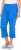 Ulla Popken Wide Leg Twill Mary Fit Culottes Deep Aqua - Női Farmer & Nadrágok Nagy Méretekben – Plus Size - 