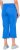 Ulla Popken Wide Leg Twill Mary Fit Culottes Deep Aqua - Női Farmer & Nadrágok Nagy Méretekben – Plus Size - 