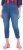 Ulla Popken Cropped Denim Look Stretch Fit Leggings Light Blue Denim - Női Farmer & Nadrágok Nagy Méretekben – Plus Size - 