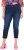 Ulla Popken Cropped Denim Look Stretch Fit Leggings Denim Blue - Női Farmer & Nadrágok Nagy Méretekben – Plus Size - 