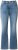 Ulla Popken Bow Embroidery Stretch Fit Jeans Blue Denim - Női Farmer & Nadrágok Nagy Méretekben – Plus Size - 