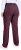 Ulla Popken Thermal Stretch Fit Mony Pants Aubergine - Női Farmer & Nadrágok Nagy Méretekben – Plus Size - 
