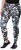 Ulla Popken Quick Drying Botanical Print Sport Leggings Black - Női Farmer & Nadrágok Nagy Méretekben – Plus Size - 