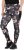 Ulla Popken Abstract Print Quick Dry Sports Leggings Black - Női Farmer & Nadrágok Nagy Méretekben – Plus Size - 